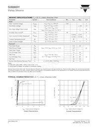 SI4886DY-T1-GE3 Datasheet Page 2