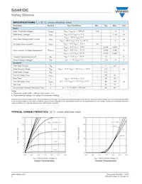 SI5441DC-T1-GE3 Datasheet Page 2