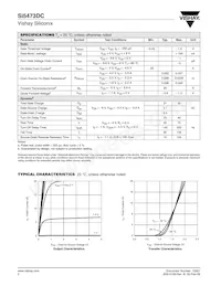 SI5473DC-T1-GE3 Datasheet Page 2
