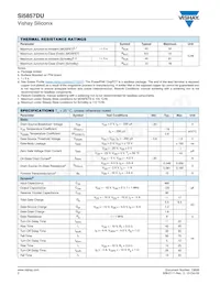 SI5857DU-T1-GE3 Datasheet Page 2