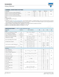 SI5858DU-T1-GE3 Datasheet Page 2