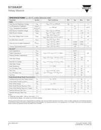 SI7356ADP-T1-GE3 Datasheet Page 2
