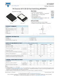 SI7448DP-T1-GE3 Datasheet Cover
