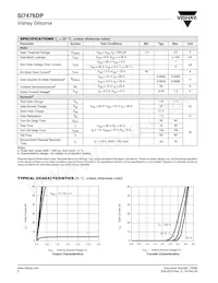 SI7476DP-T1-GE3 Datasheet Page 2