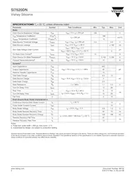 SI7620DN-T1-GE3 Datasheet Page 2