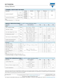 SI7703EDN-T1-GE3 Datasheet Page 2
