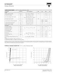 SI7856ADP-T1-GE3 Datasheet Page 2
