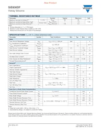 SIE836DF-T1-E3 Datasheet Page 2
