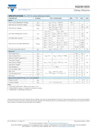 SQ2361EES-T1-GE3 Datasheet Page 2