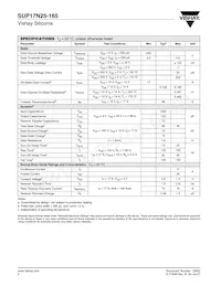 SUD17N25-165-E3 Datasheet Page 2