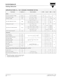 SUD25N04-25-T4-E3 Datasheet Page 2