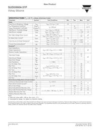 SUD50N04-37P-T4-E3 Datenblatt Seite 2