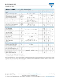 SUD50N10-18P-E3 Datasheet Pagina 2