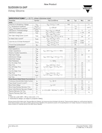 SUD50N10-34P-T4-E3 Datasheet Pagina 2
