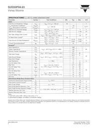 SUD50P04-23-GE3 Datasheet Page 2