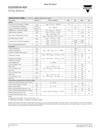 SUD50P04-40P-T4-E3 Datasheet Page 2
