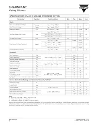 SUM40N02-12P-E3 데이터 시트 페이지 2