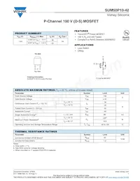 SUM50P10-42-E3 표지