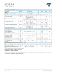 SUP28N15-52-E3 Datasheet Pagina 2
