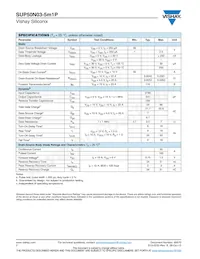 SUP50N03-5M1P-GE3 Datasheet Page 2