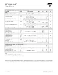 SUP60N02-4M5P-E3 Datasheet Pagina 2