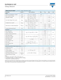 SUP60N10-18P-E3 Datasheet Pagina 2
