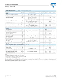 SUP90N08-6M8P-E3 Datasheet Page 2
