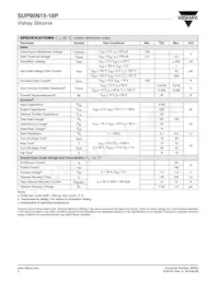 SUP90N15-18P-E3 Datasheet Page 2