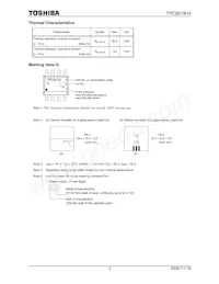 TPC8018-H(TE12LQM) Datasheet Pagina 2