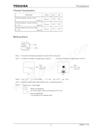 TPCA8003-H(TE12LQM Datasheet Pagina 2