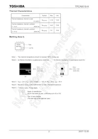 TPCA8018-H(TE12LQM數據表 頁面 2