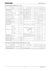 TPCC8001-H(TE12LQM Datasheet Pagina 3