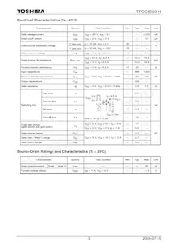 TPCC8003-H(TE12LQM Datasheet Pagina 3