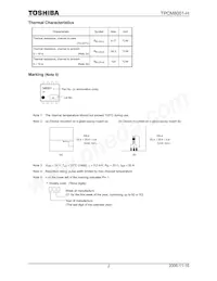 TPCP8001-H(TE85LFM Datasheet Pagina 2