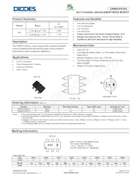 ZXM62P03E6TC Datasheet Cover