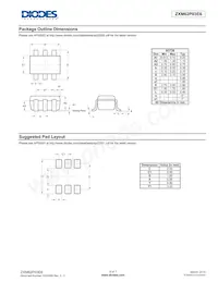 ZXM62P03E6TC Datenblatt Seite 6