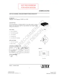 ZXMN3A02N8TC Datasheet Cover