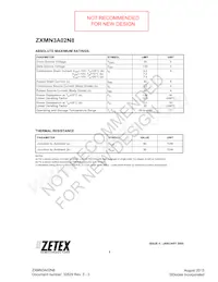 ZXMN3A02N8TC數據表 頁面 2