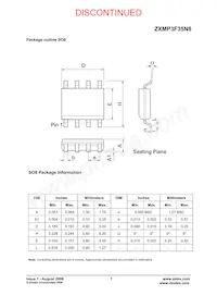 ZXMP3F35N8TA Datasheet Pagina 7