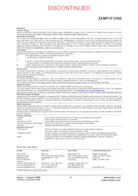 ZXMP3F35N8TA Datasheet Page 8