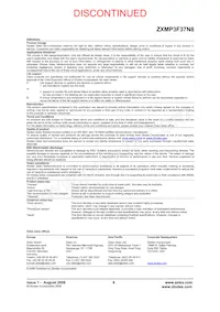 ZXMP3F37N8TA Datasheet Page 8