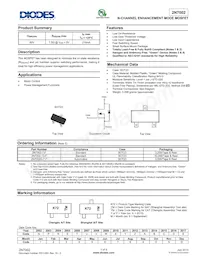 2N7002-7 Datasheet Cover
