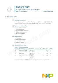 2N7002BKT Datasheet Page 2