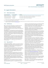 2N7002PT Datasheet Page 15