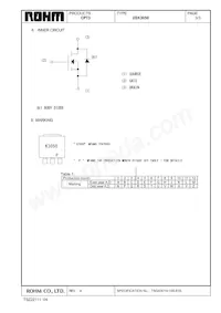 2SK3050TL Datasheet Page 3