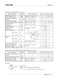 2SK3127(TE24L Datasheet Pagina 2