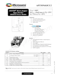 APT50N60JCU2 Datenblatt Cover