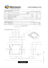 APTC80SK15T1G Datasheet Page 3