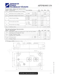 APTM100U13SG Datasheet Page 3