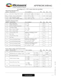 APTM120U10DAG Datasheet Page 2